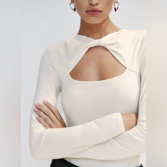 Reformation Rylen Knit Bodysuit - Picture 2 of 8